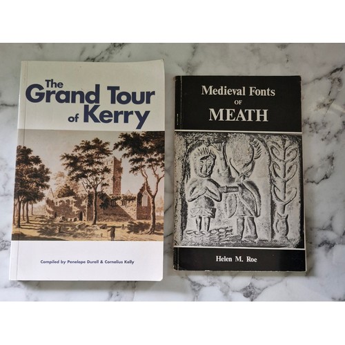 209 - The Grand Tour of Kerry
Penelope Durell, Cornelius Kelly
Cailleach Books 2001

Medieval fonts of Mea... 