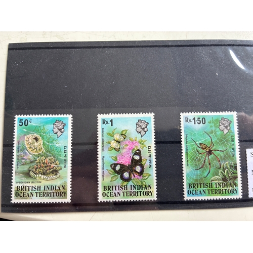 79 - British Indian Ocean Territory 1973 set of 3 wildlife, u/m. (SG 53/5). Cat £11