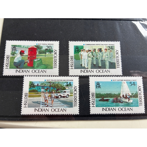 80 - British Indian Ocean Territory 1991 complete set of admin. (4), u/m). (SG 111/4). Cat £11