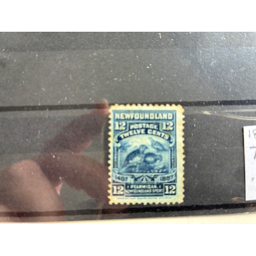 89 - Canada Newfoundland: 1897 12 cents, m/m. (SG 74). Cat £42