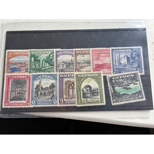 109 - Cyprus 1934 complete set (11), m/m. (SG 133/43). Cat £200