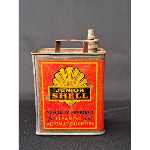 A Shell Junior lighter fluid tin, 5