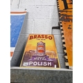 Brasso tin sign 41cm x 30cm