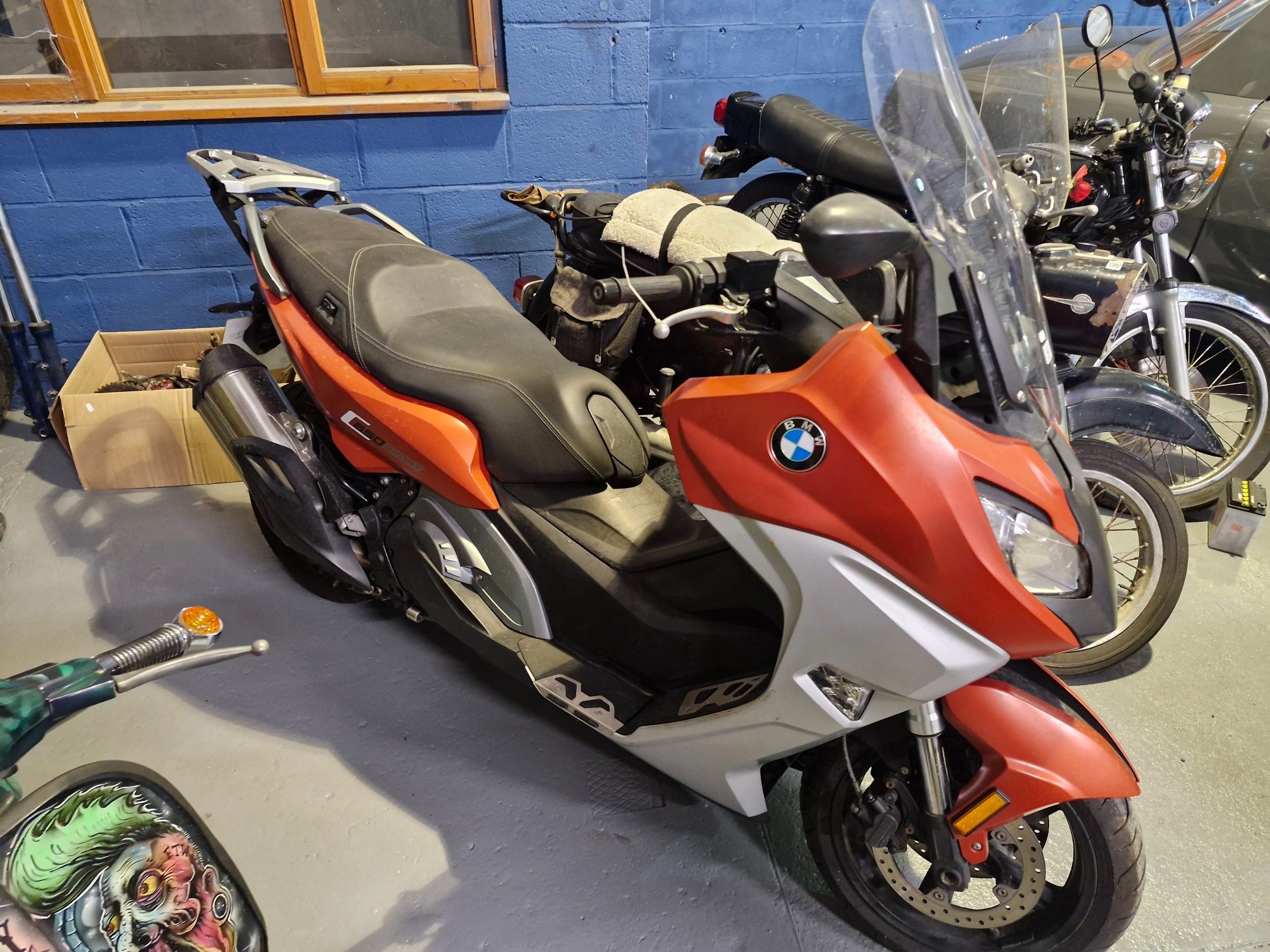 BMW C650 sport REG 'WG16 HXA'