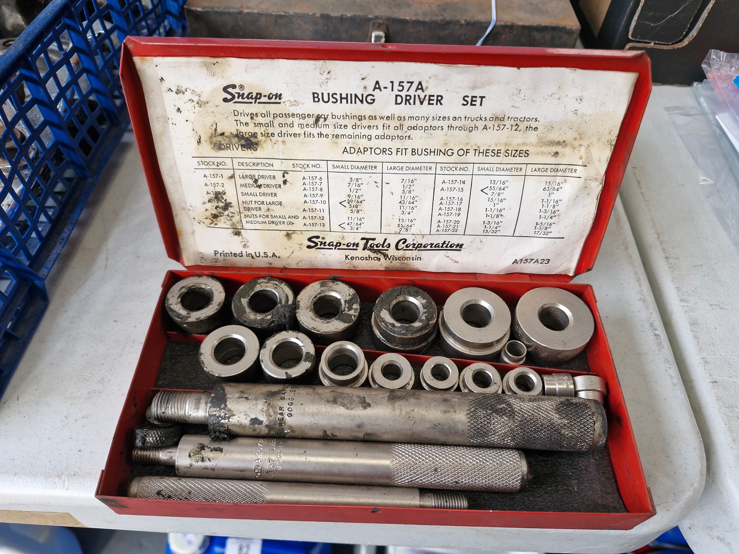 Snap - on bush driver set
