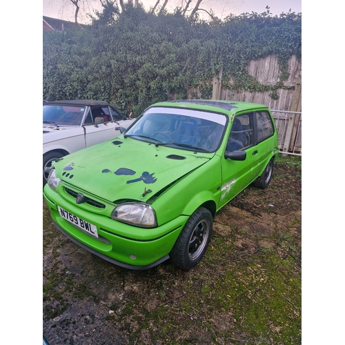 rover metro Reg ' n769bwl'