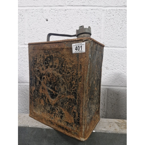 Shell-mex 2 gallon fuel can