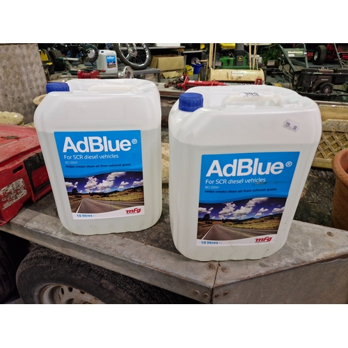 2 x cans of ad -blue