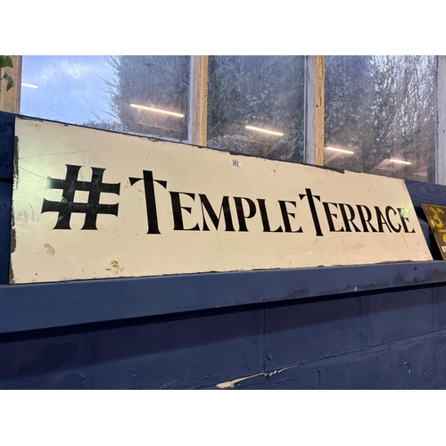 Temple terrace sign