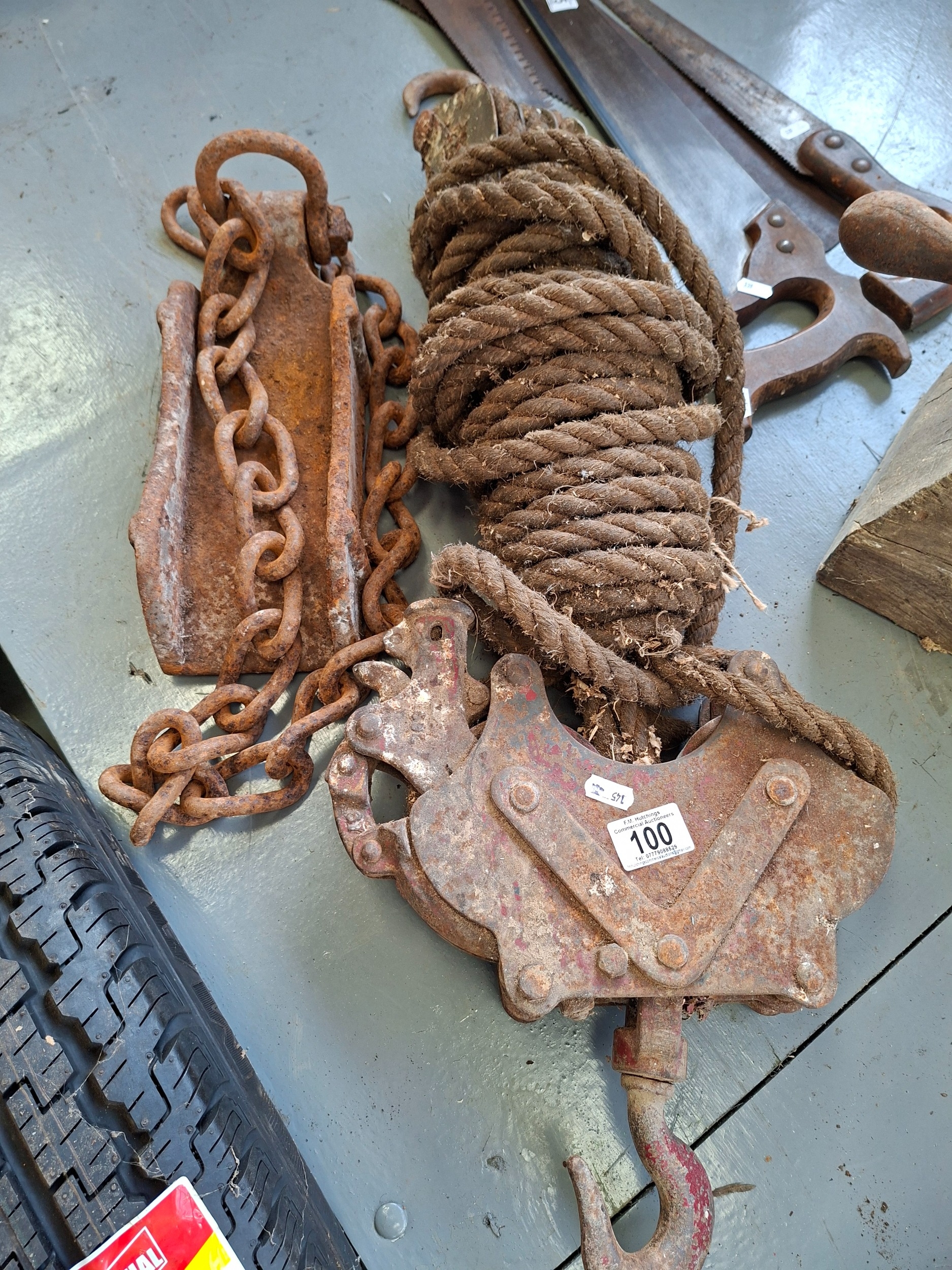 Wheel chuck etc