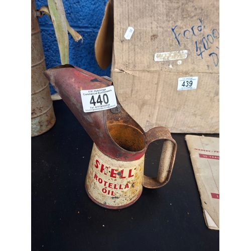 Shell rotella oil jug
