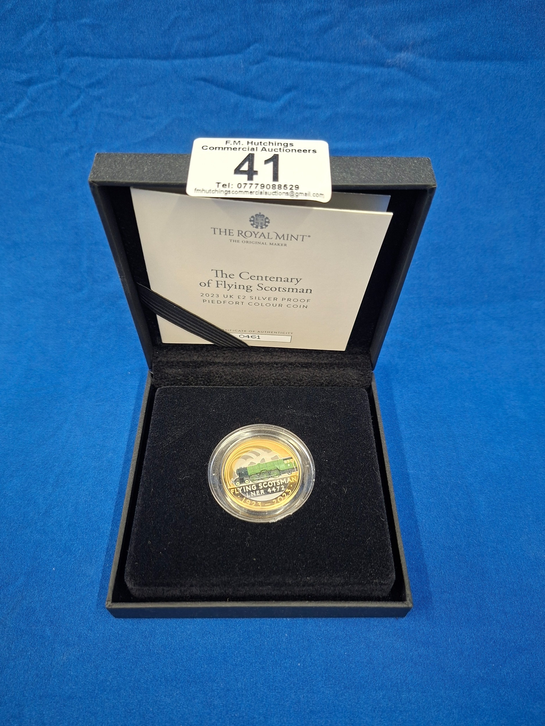Royal Mint Flying Scotsman coin