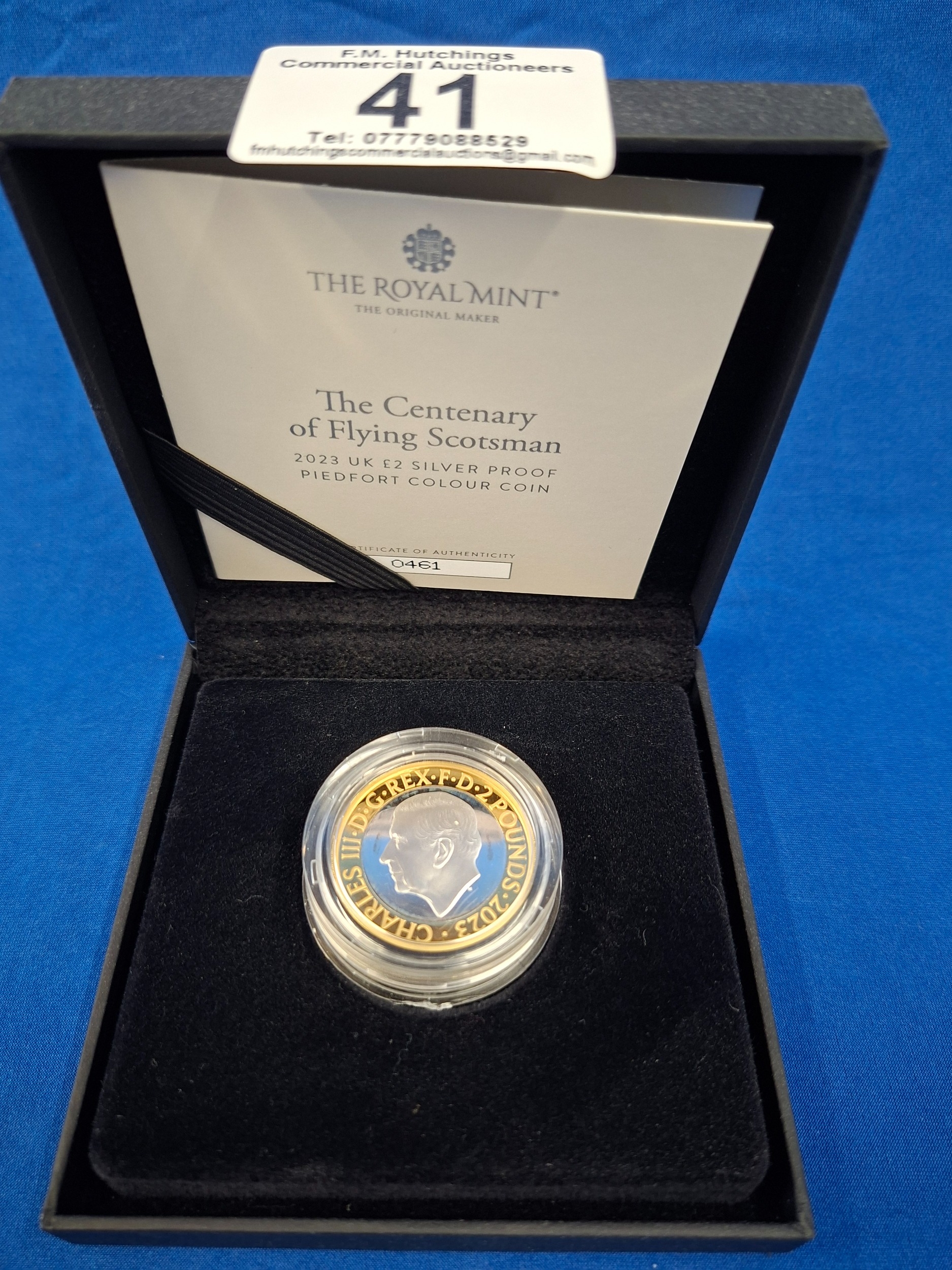 Royal Mint Flying Scotsman coin