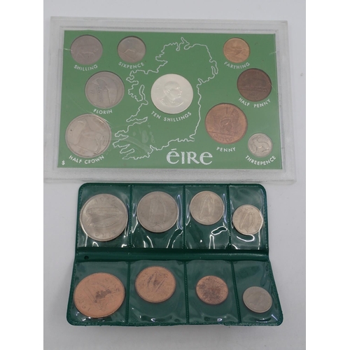 51 - Two sets of 1966 Irish coins