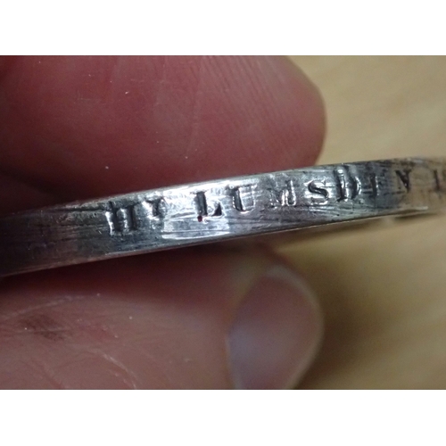 28 - An India Medal dated 1857-1858, Hy Lumsden 1st Bombay ?