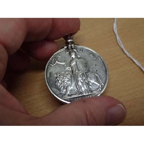 28 - An India Medal dated 1857-1858, Hy Lumsden 1st Bombay ?