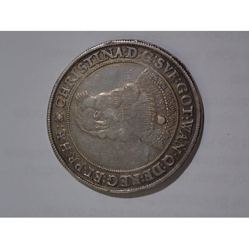 36 - Sweden Christina 1632-1654 Coin dated 1645