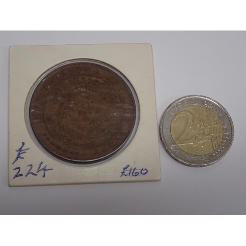 57 - An 1802 Rare Tullamore thirteen pence token, Charleville Estate