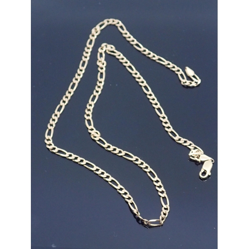 122 - A 9ct gold chain approx. 9.8 grams