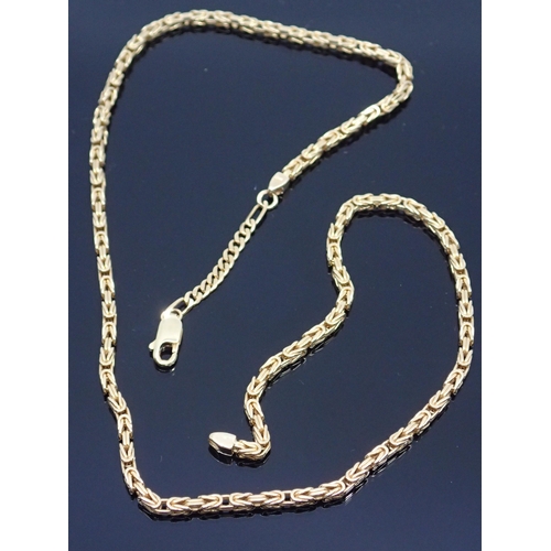 123 - A 14ct gold chain approx. 18.8 grams