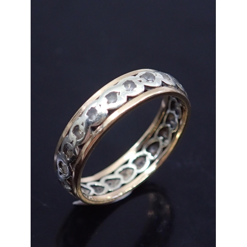 334 - A full eternity ring approx. 2.9 grams