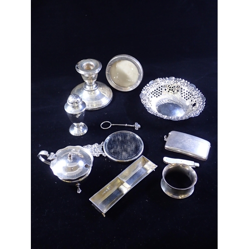 360 - A collection of various silver items etc, weight approx. 223 plus