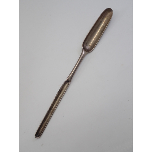 351 - A silver marrow scoop London 1773 by WF approx. 53.8 grams