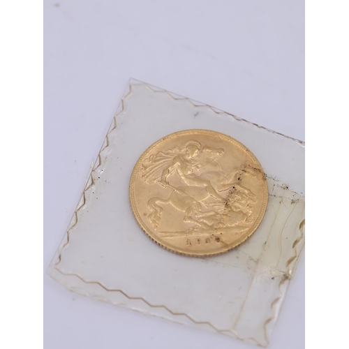 497 - A half sovereign dated 1910