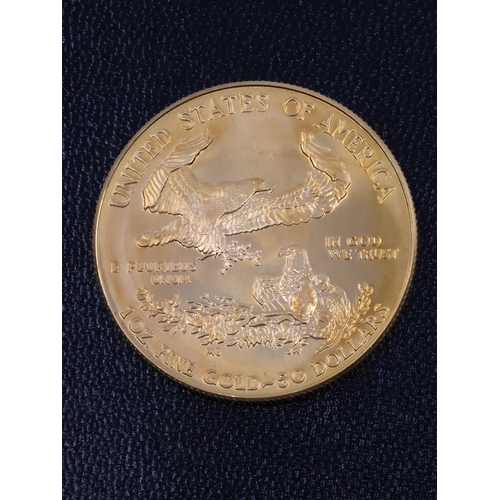 393 - An American 50 Dollar gold coin