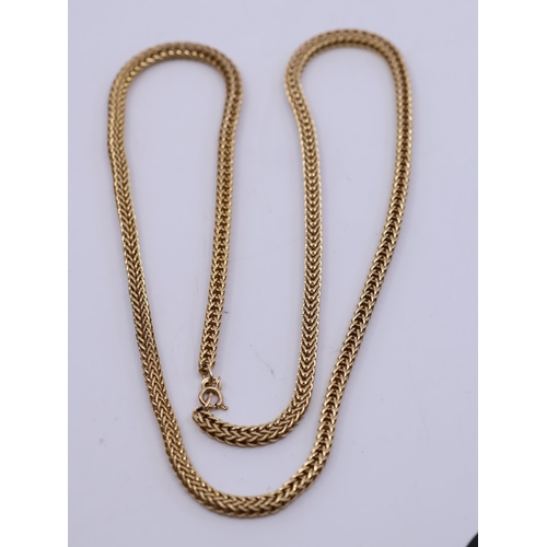 160 - A 9ct gold chain approx. 35 grams