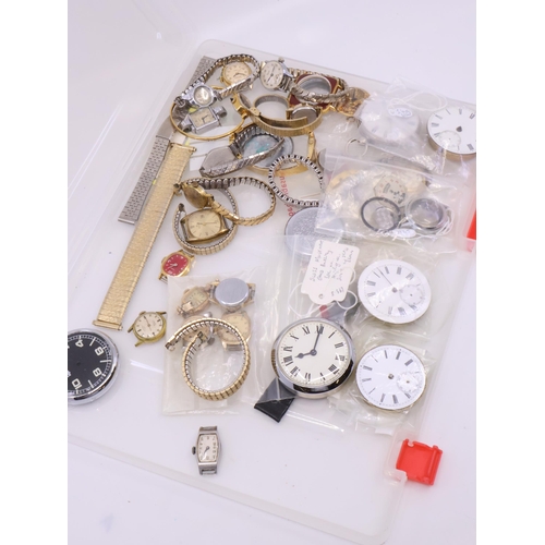 260 - A container of various Pocket and Wristwatches