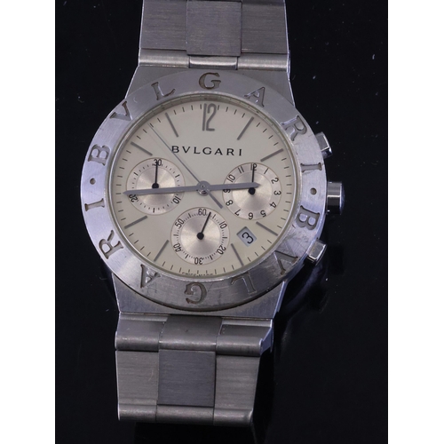 141 - A Bvlgari wrist watch in box