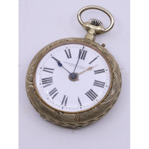 146 - A pocket watch with alarm