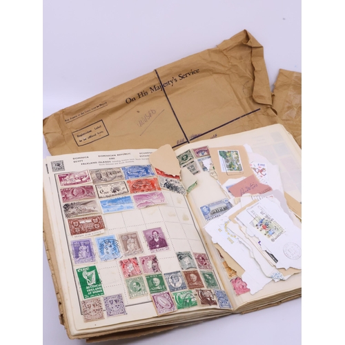 181 - A collection of stamps