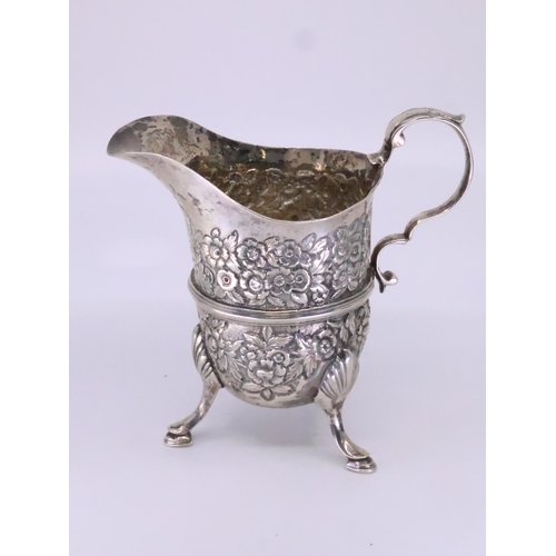 314 - An Irish silver cream jug Dublin 1775 approx. 146 grams