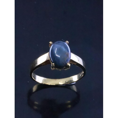 103 - An 18ct gold ring approx. 3.2 grams finger size  M