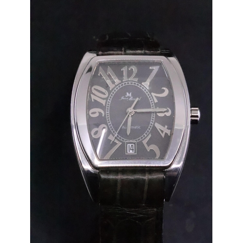 120 - An 18ct gold Jean Marcel wrist watch