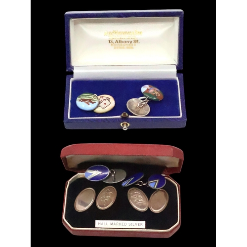 170 - Three pairs of cufflinks