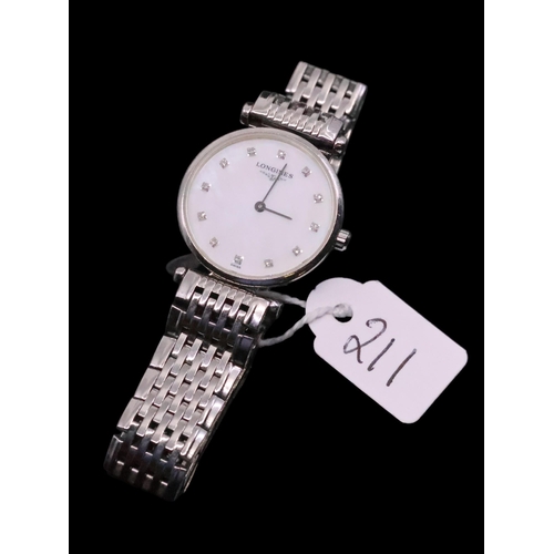 211 - A ladies Longines watch