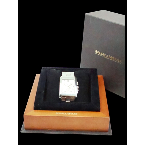 247 - A Baume & Mercier wrist watch in box