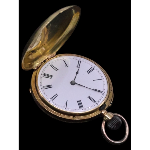 268 - An 18ct Baume Geneve gold fob watch approx. 34 grams