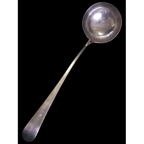 283 - A Hester Bateman silver soup ladle London 1789 approx. 164 grams