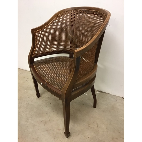 rattan bergere chair