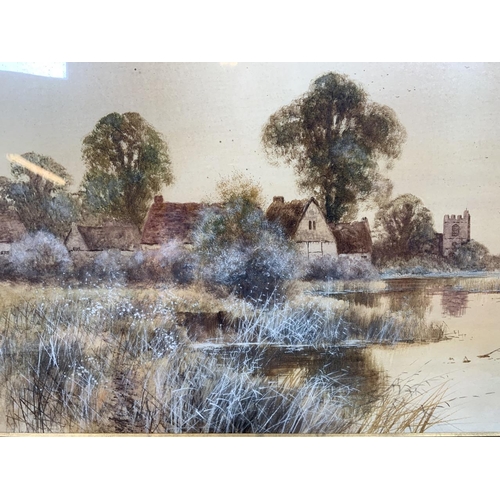 Francis Gordon Fraser (British 1879â 1931) A pair of large watercolours in gilt frame and mount. i