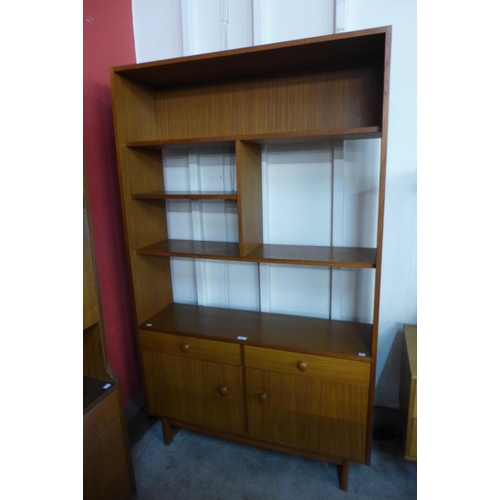 125 - A teak room divider