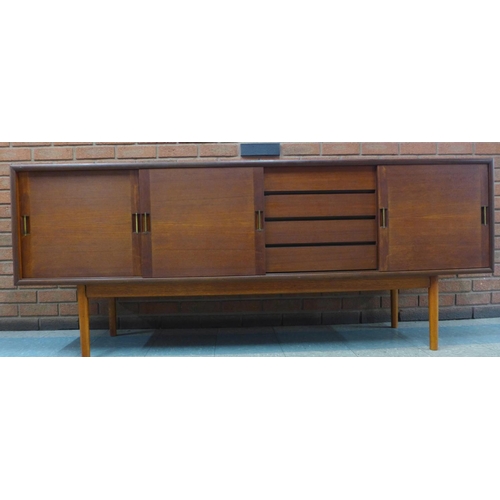 137 - A Danish teak sideboard