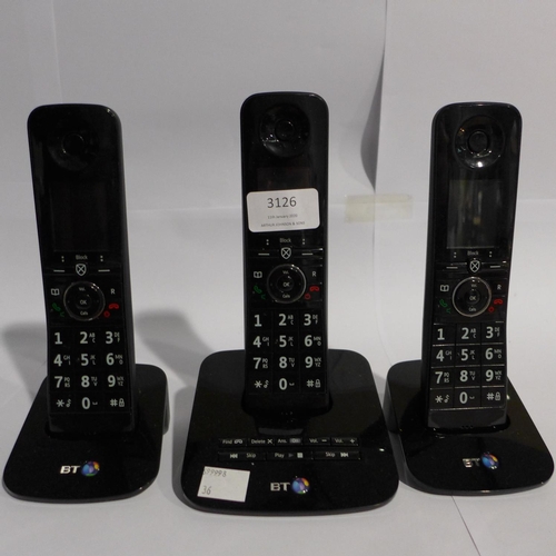 3126 - A BT Trio Premium phone system