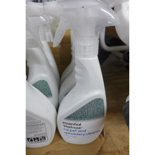 2392 - 38 x 500ml Trigger sprays of Essential Waitrose Carpet & Upholstery Cleaner