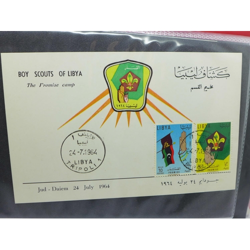 675 - Stamps:- Middle East postal history and First Day Covers (62)