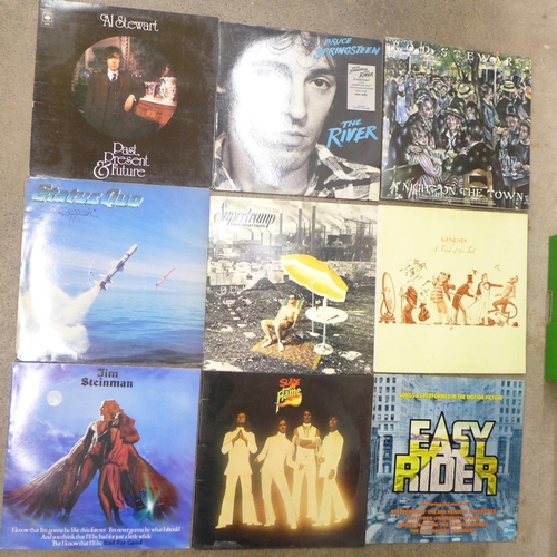 692 - Forty LP records, mainly 1970's rock